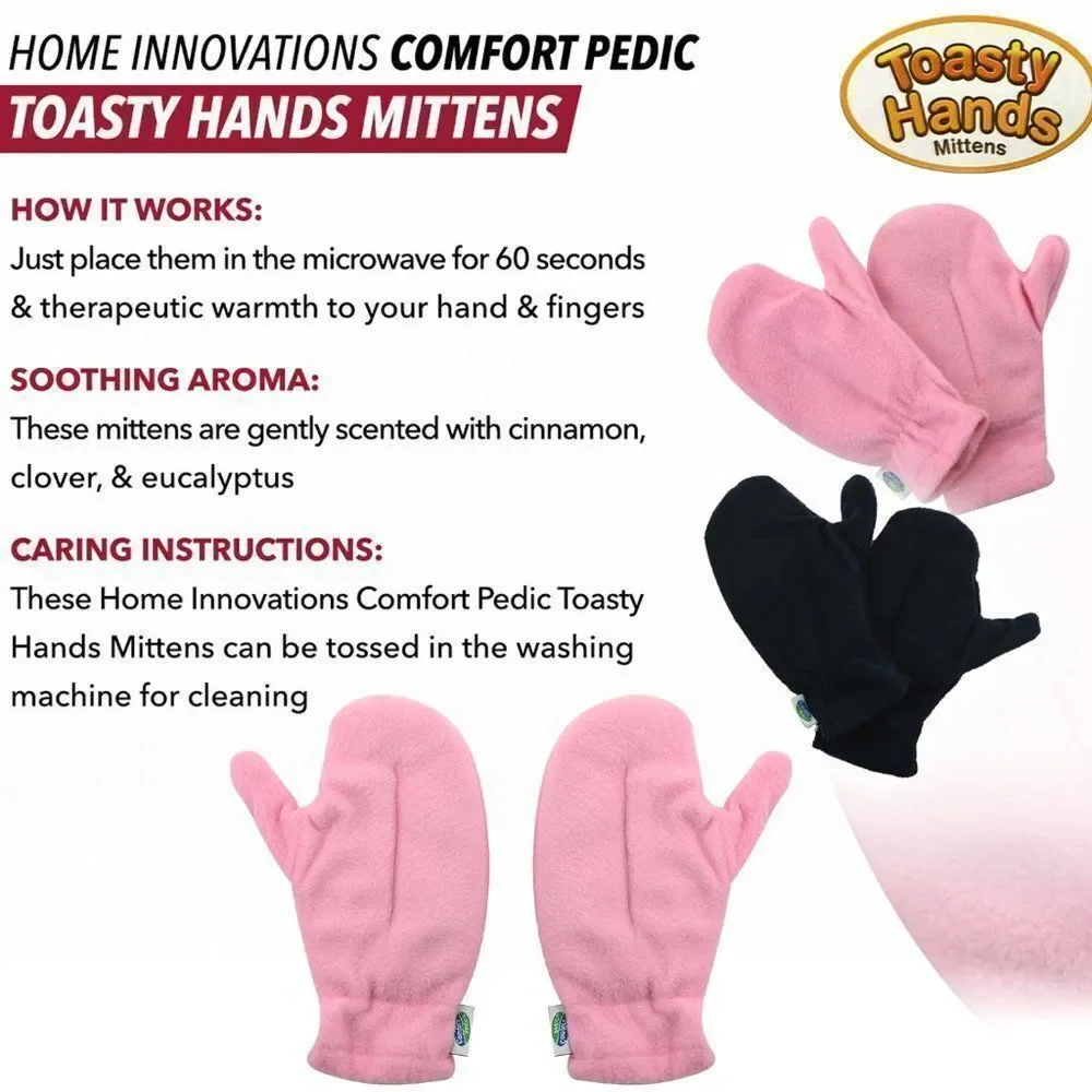 Comfort Pedic Toasty Hands Mittens -Pink